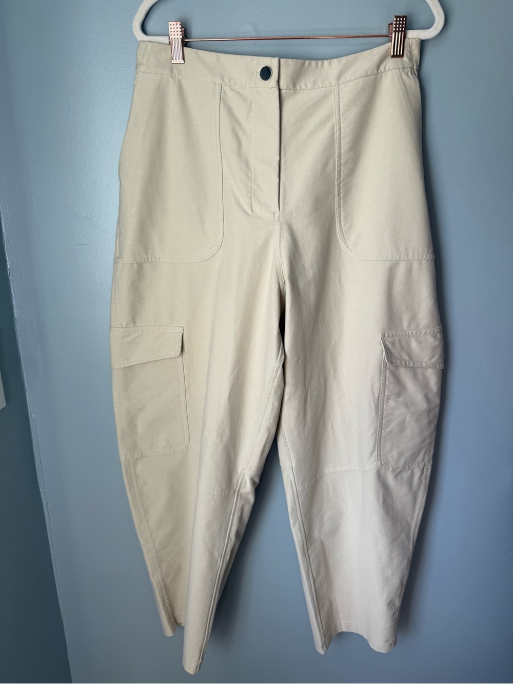 Lululemon Women’s Cream Barrel Leg Pant Size 31